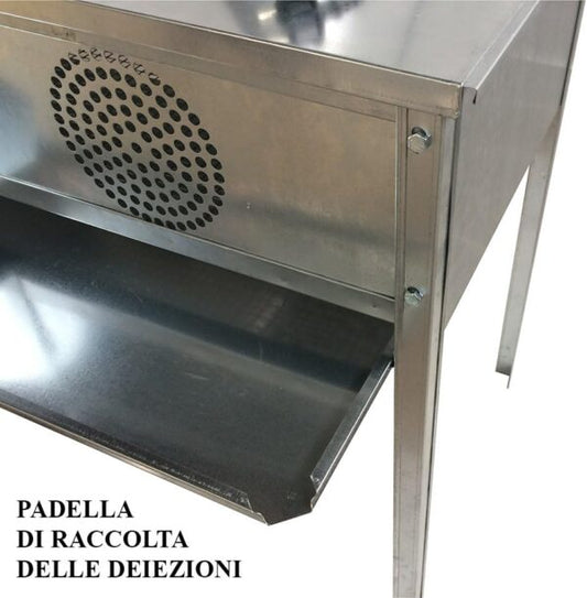 Gabbia Allevatrice Pulcinaia Riscaldata