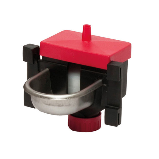 Abbeveratoio automatico per conigli e selvaggina con vaschetta in acciaio