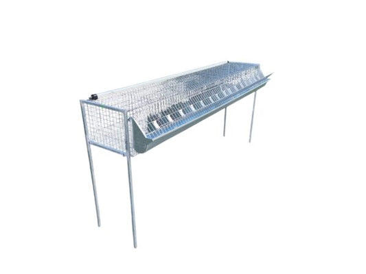 Gabbia Conigli Ingrasso 8 fori Con Sostegni