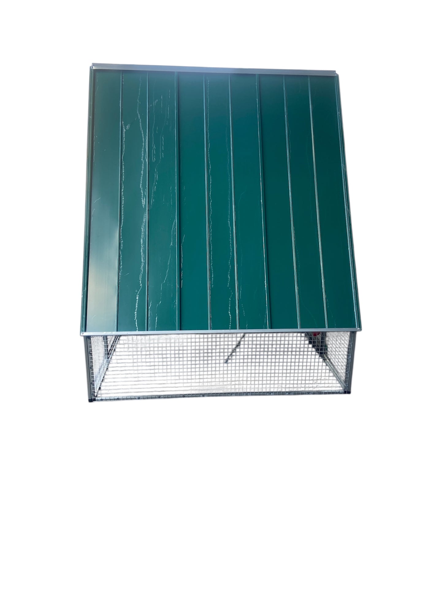 Pollaio Pompei Anti Predatore in Rete e Lamiera Zincata