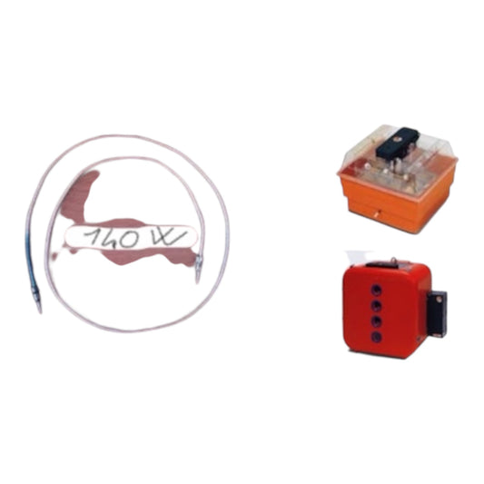 Resistenza Zigrinata 140 W ricambio per incubatrice Novital