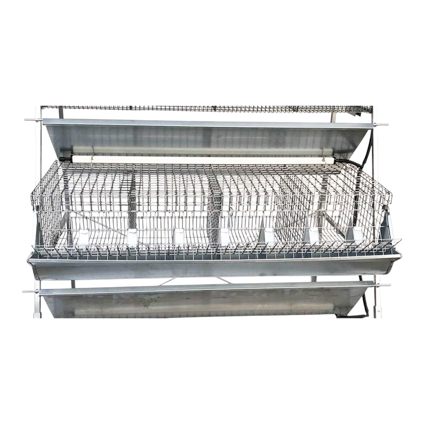 Gabbia Conigli GM1 PLUS Conigliera a 3 Piani Mista