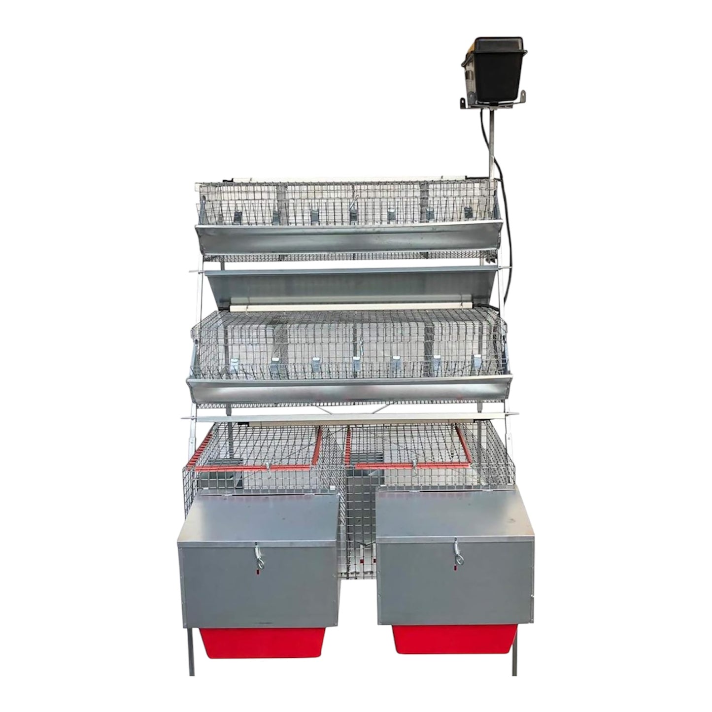 Gabbia Conigli GM1 PLUS Conigliera a 3 Piani Mista