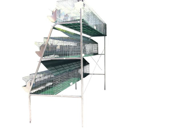 Gabbia Conigli Axel Conigliera a 3 Piani Mista