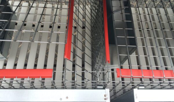 Gabbia Conigliera 4 Posti Fattrici con nidi esterni