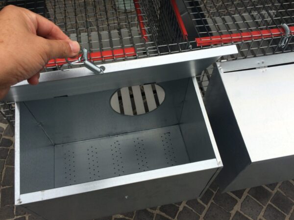 Gabbia Conigli Conigliera 1 Fattrice