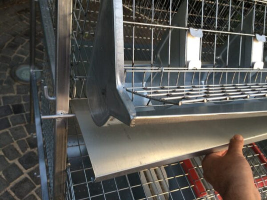 Gabbia Conigli GM4 Conigliera a 3 Piani Mista