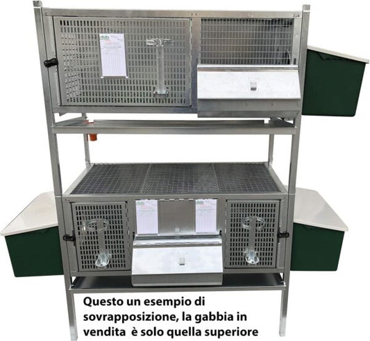 Gabbia Conigli Fattrici Tosca 1 Tipo Pesante