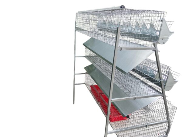 Gabbia Conigli Axel Conigliera a 3 Piani Mista