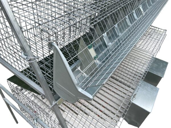 Gabbia Conigli Axel Conigliera a 3 Piani Mista