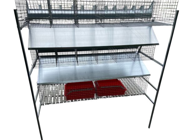 Gabbia Conigli Axel Conigliera a 3 Piani Mista