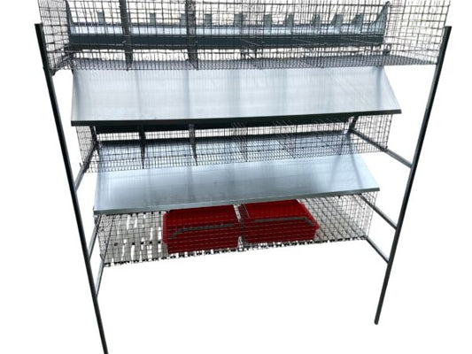 Gabbia Conigli Axel Conigliera a 3 Piani Mista