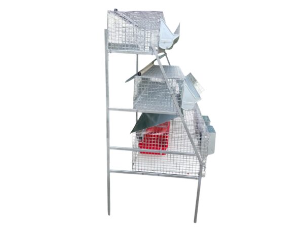Gabbia Conigli Axel Conigliera a 3 Piani Mista