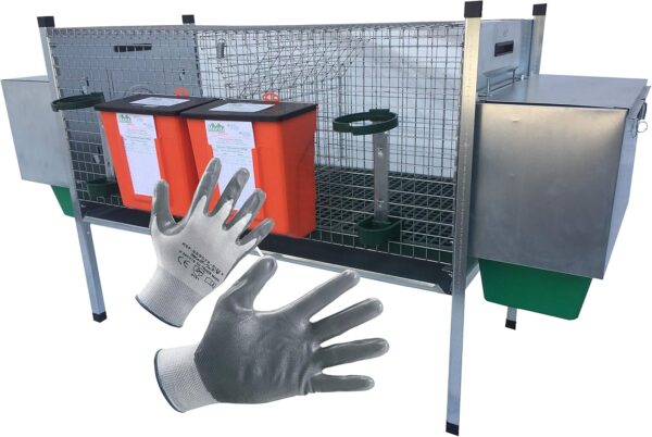 Gabbia Conigli 2 Fattrici M4