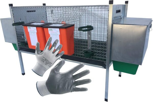 Gabbia Conigli 2 Fattrici M4