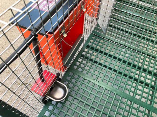 Gabbia Conigli Rabbit Lusso Conigliera 3 Scomparti