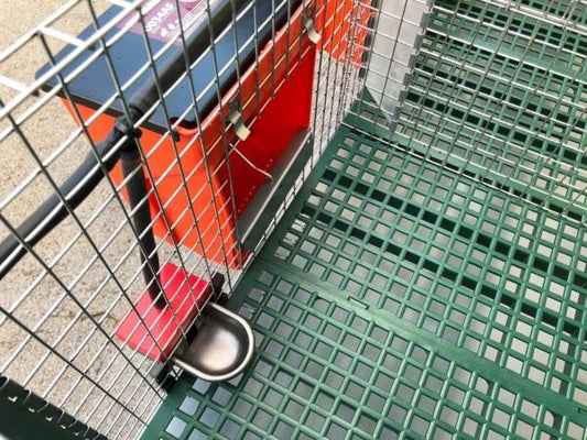 Gabbia Conigli Rabbit Lusso Conigliera 3 Scomparti