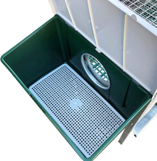 Gabbia Conigli Rabbit Lusso Conigliera 3 Scomparti