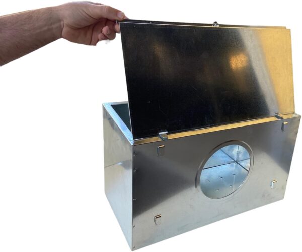 Nido Per Conigli Fattrici e Roditori In Lamiera Zincata