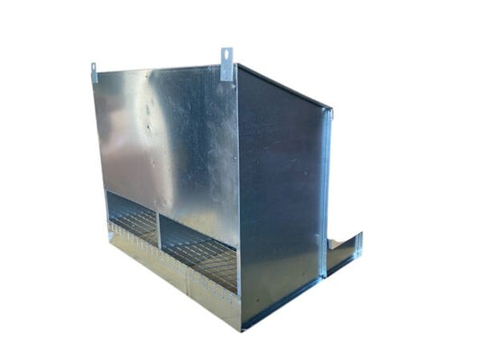 Nido Maxi Per Galline Ovaiole 2 Posti Raccolta Interna