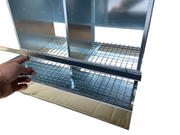 Nido Maxi Per Galline Ovaiole 2 Posti Raccolta Interna