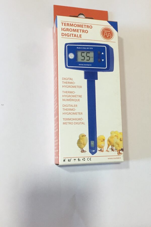 Termometro Igrometro Digitale per incubatrici Covatutto Novital