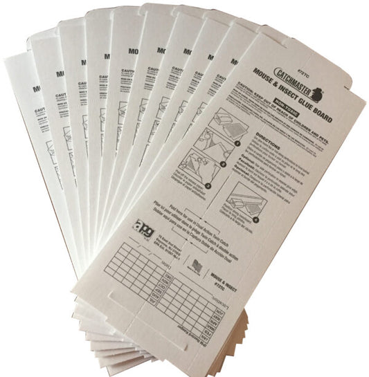 Trappola Adesiva per Topi ed Insetti Striscianti 20 Pezzi