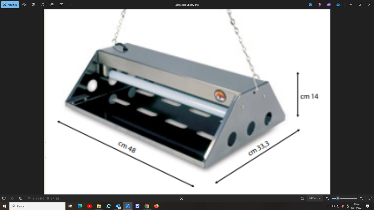Zanzariera Sterminatore Stickfly a Norma HACCP