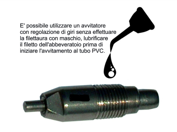 Abbeveratoio a Goccia Inox