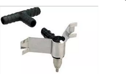 Abbeveratoio a Goccia Inox con Aggancio Elastico