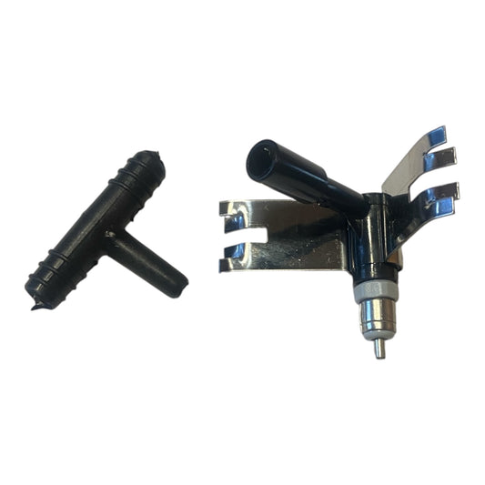 10 Abbeveratoi per conigli anti roditore con attacco a molla e innesto tee Ø 10/7