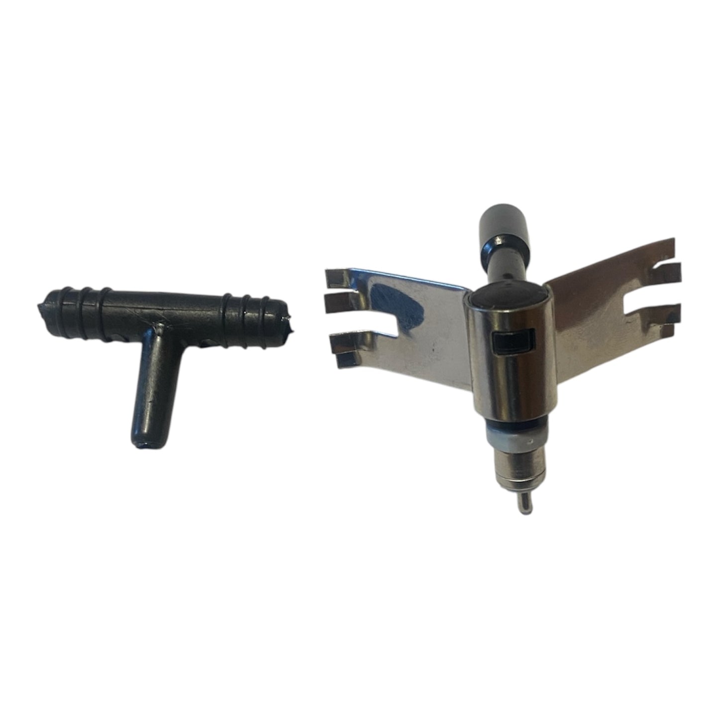 10 Abbeveratoi per conigli anti roditore con attacco a molla e innesto tee Ø 10/7