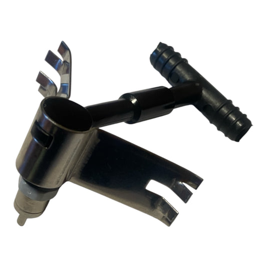 10 Abbeveratoi per conigli anti roditore con attacco a molla e innesto tee Ø 10/7