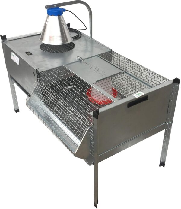 Gabbia Riscaldata Allevatrice Primi giorni per Pulcini