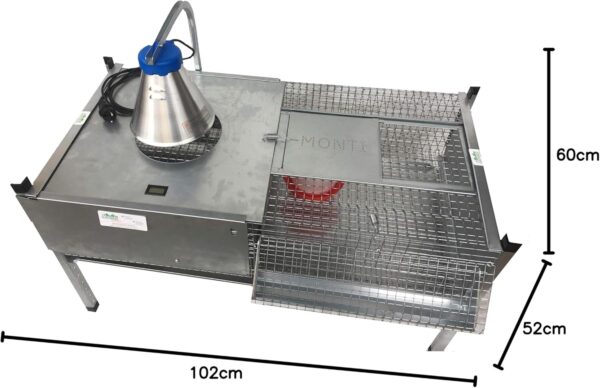Gabbia Riscaldata Allevatrice Primi giorni per Pulcini