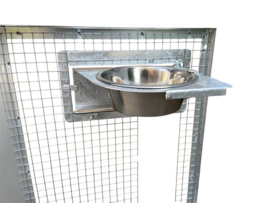 Ciotola Girevole in Acciaio Inox Rotante Universale