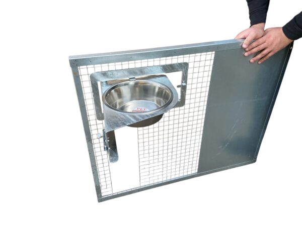 Ciotola Girevole in Acciaio Inox Rotante Universale