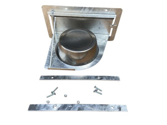 Ciotola Girevole in Acciaio Inox Rotante Universale