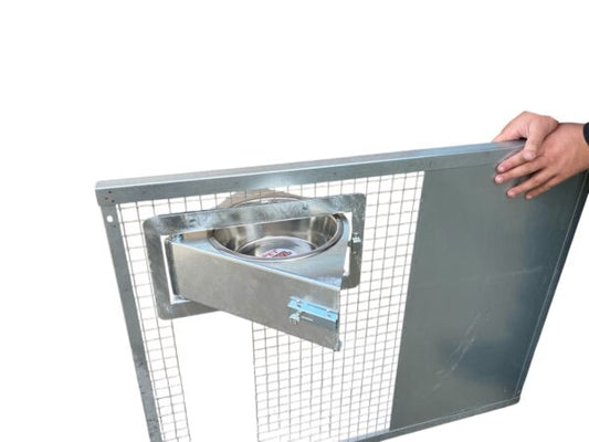 Ciotola Girevole in Acciaio Inox Rotante Universale