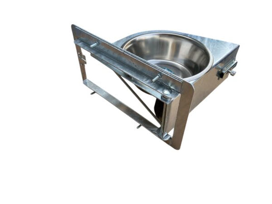 Ciotola Girevole in Acciaio Inox Rotante Universale