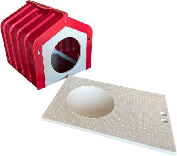 Colombaia Casetta 2 Fori in Plastica