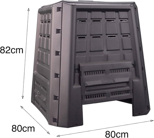 Compostiera in Polipropilene Contenitore per rifiuti organici da 380lt