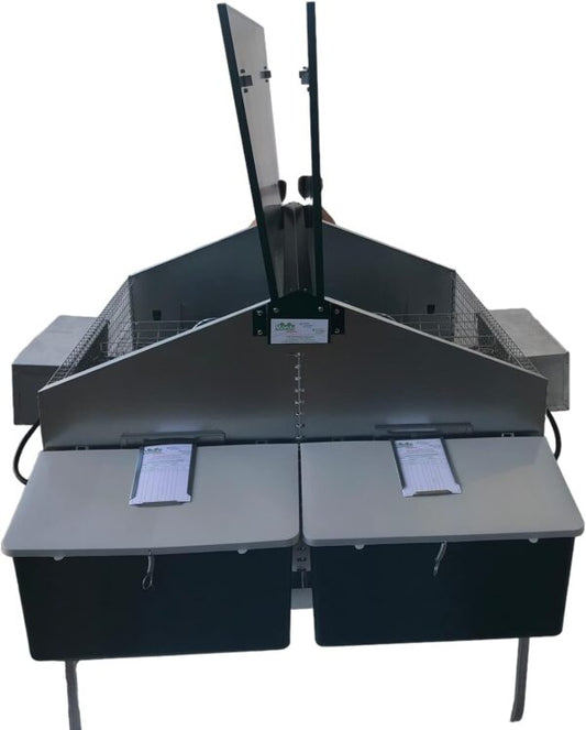 Gabbia Conigliera Alba Per 4 Fattrici