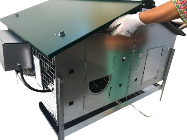 Gabbia Conigliera Alba Per 4 Fattrici