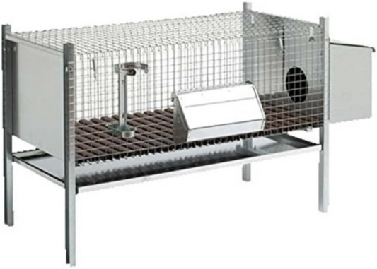 Gabbia Conigli Conigliera 1 Fattrice
