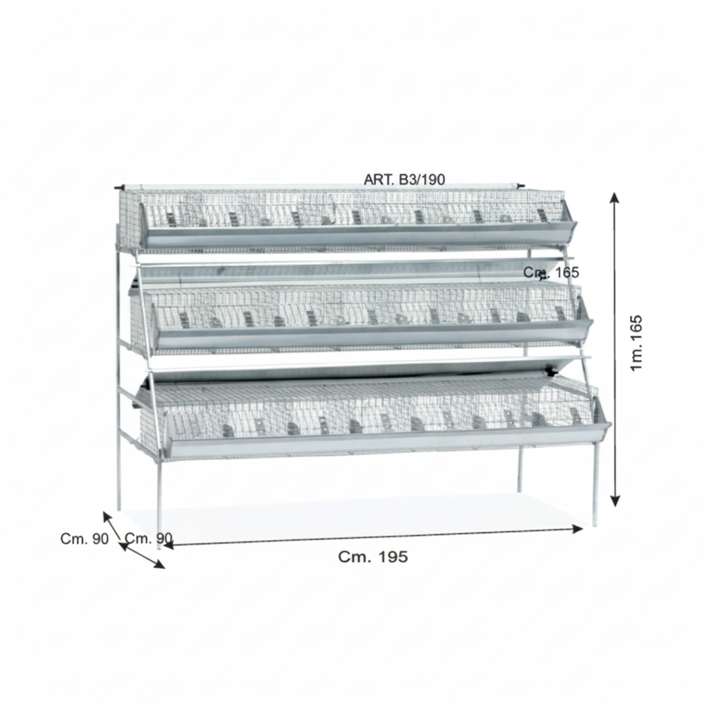 Gabbia conigli - Immagine 1 quadrata