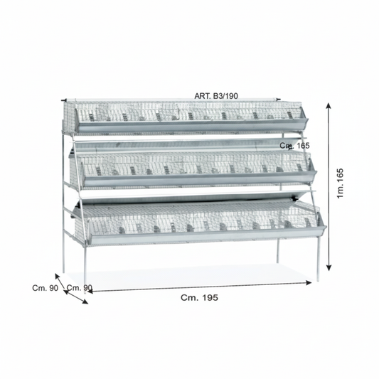 Gabbia conigli - Immagine 1 quadrata