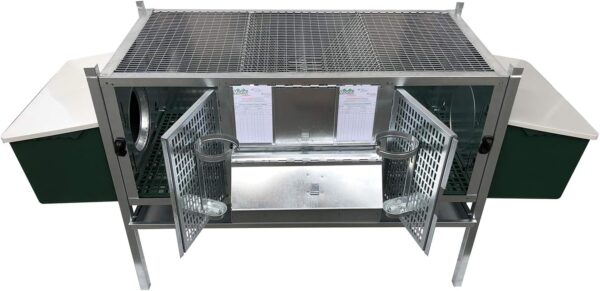 Gabbia Fattrici Conigli Tosca 2 Tipo Pesante