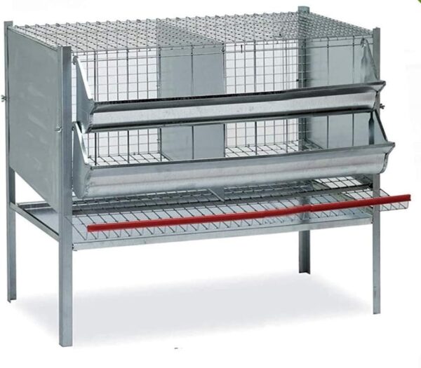 Gabbia Per Galline Ovaiole 2 Posti