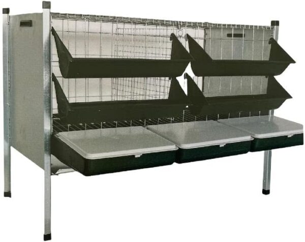 Gabbia Per Galline Ovaiole 2 Posti Rc